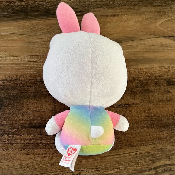 Ty Hello Kitty Plush Bunny Ears Easter Rabbit - Picture 3 of 4
